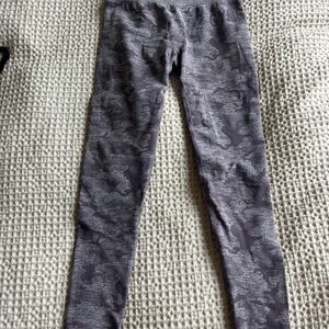 Gymshark Purple Camo Leggings